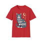 Cosmic Cat Go Anywhere Cat T-Shirt