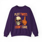 Apathetic Skeleton Doesn't Care Crewneck