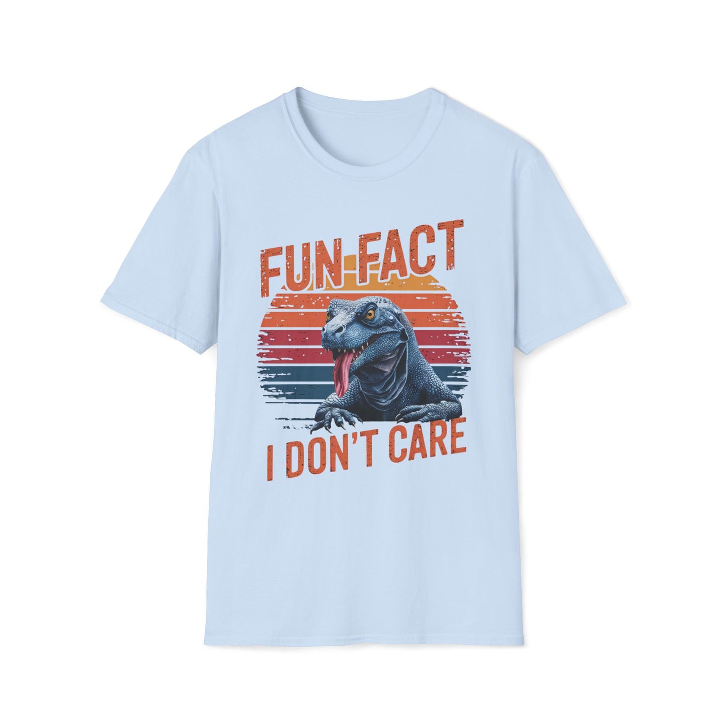 Fun Fact I Don't Care Tyrannosaurus Rex T-Shirt