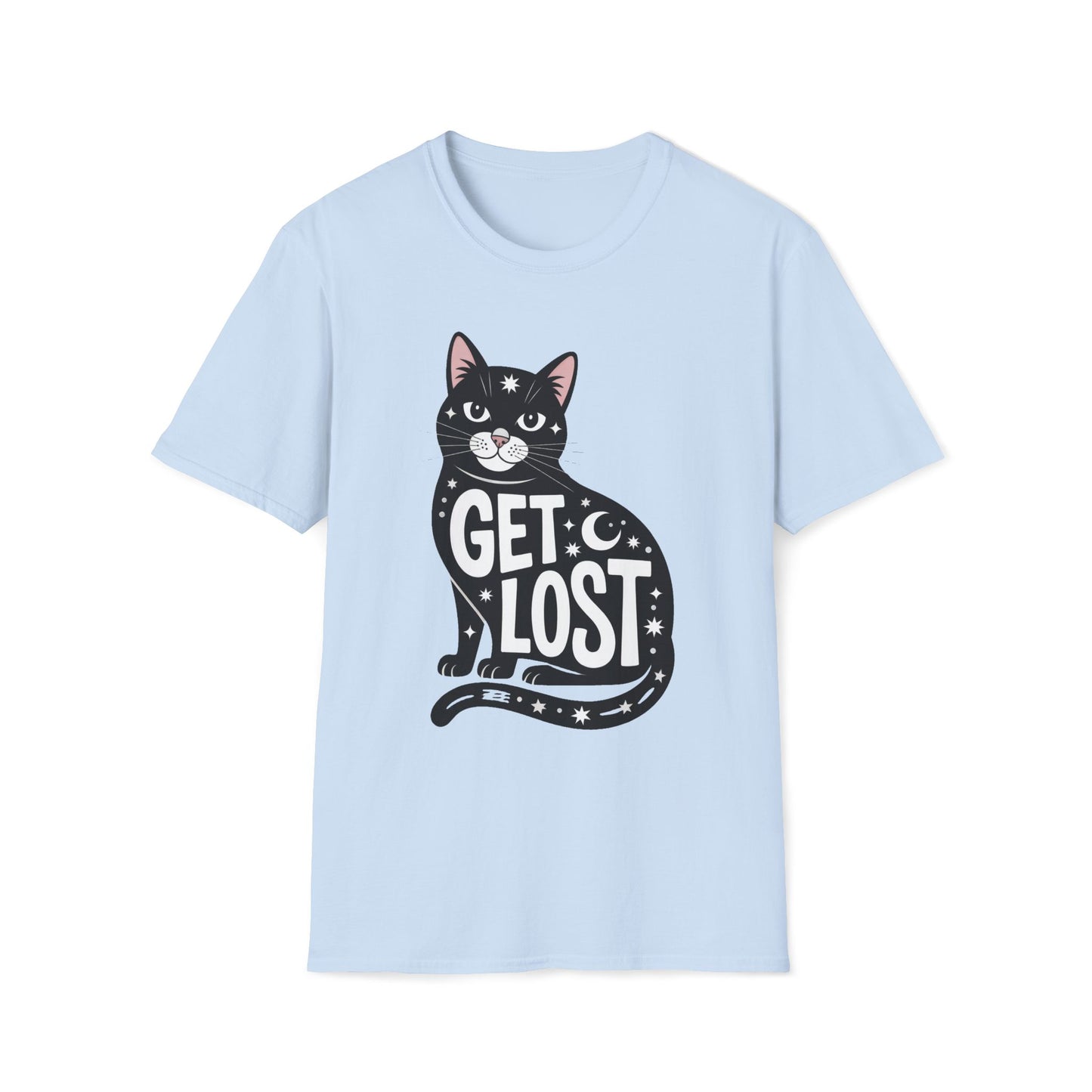 Cosmic Cat Get Lost T-Shirt