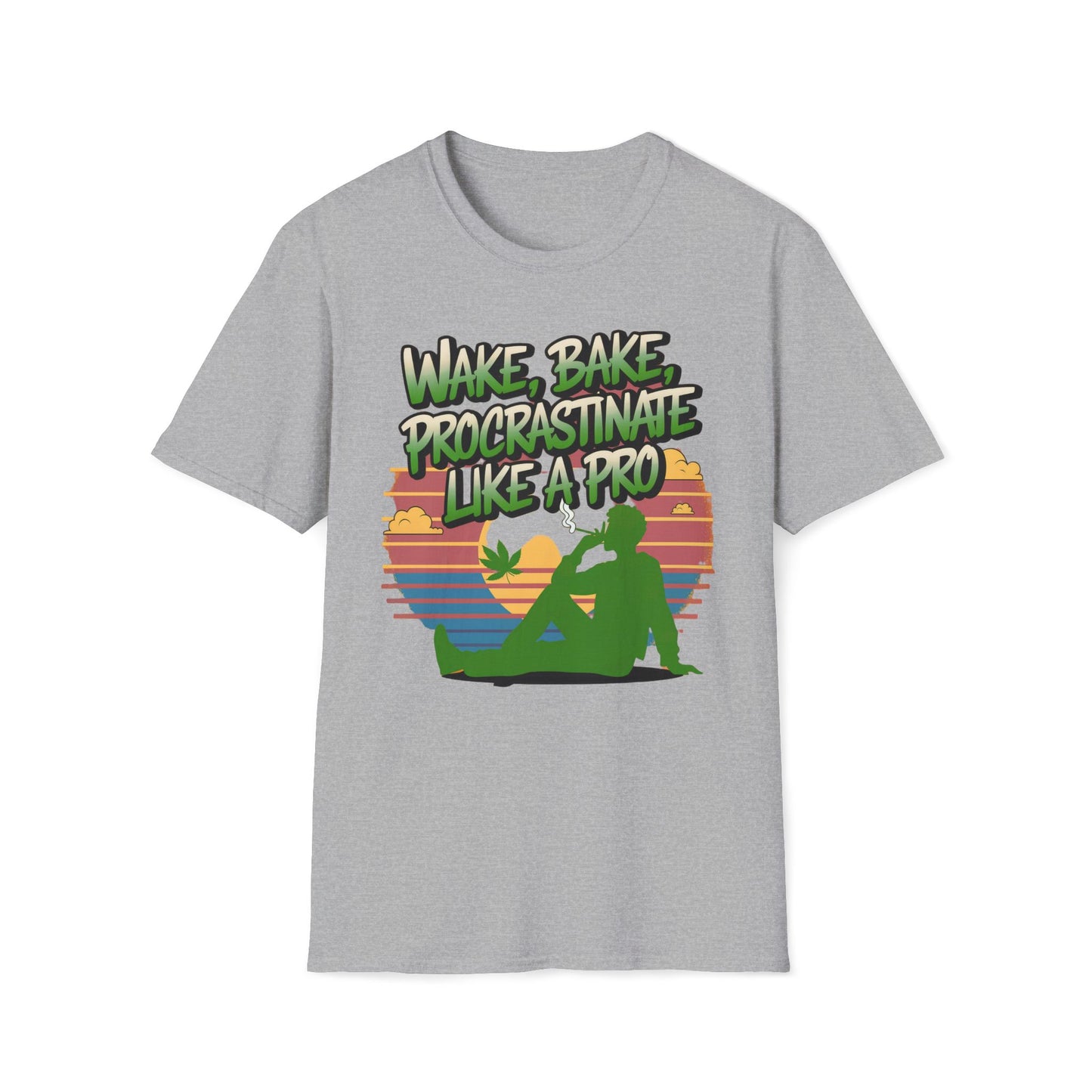 Wake Bake Procrastinate Like A Pro T-Shirt