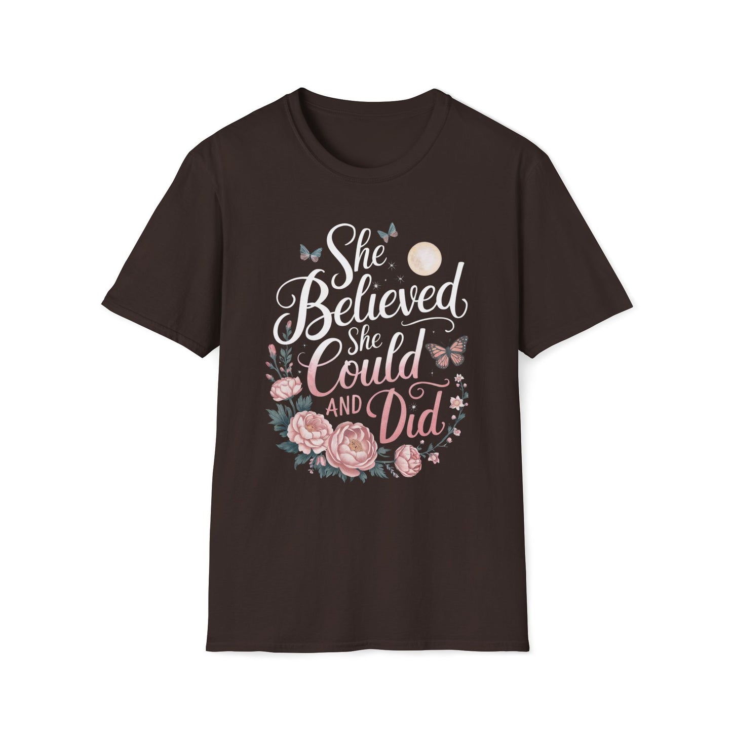 She Believed She Could And She Did T-Shirt