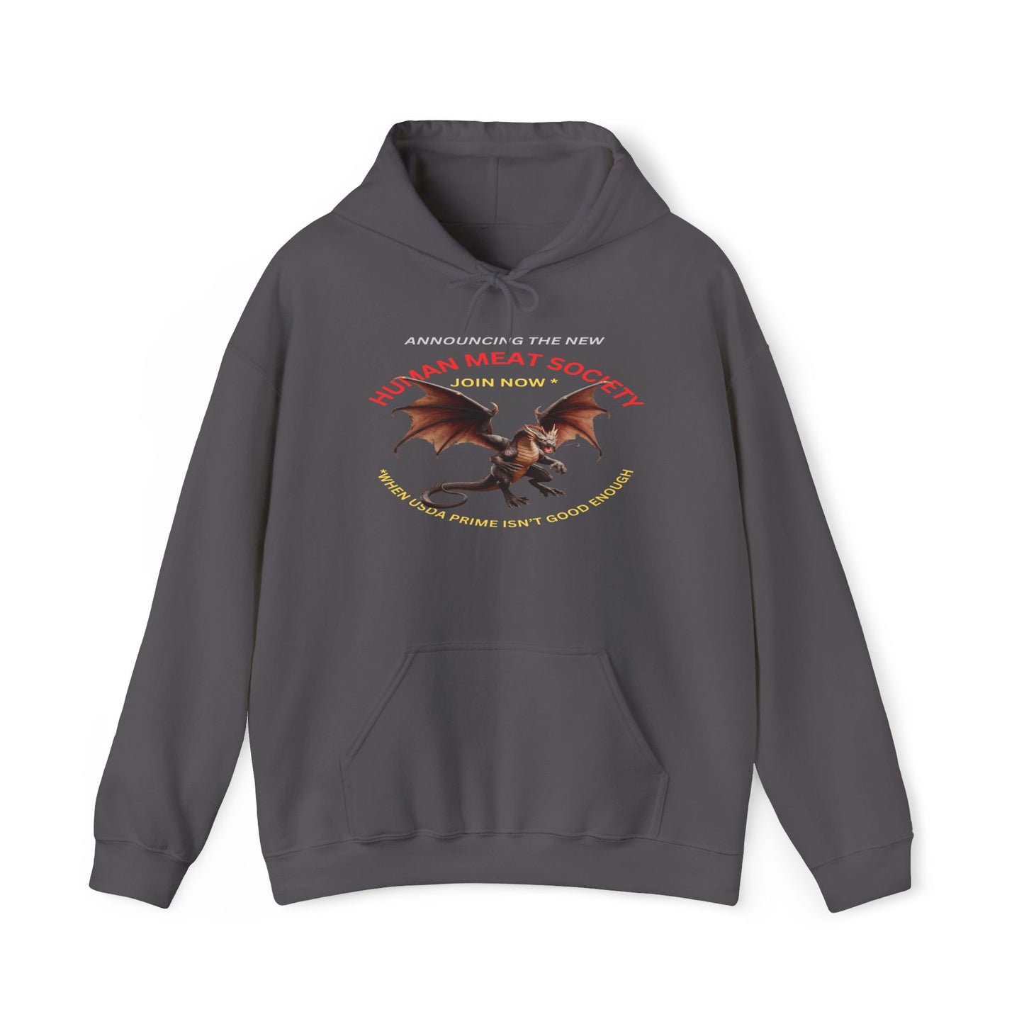 Announcing Human Meat Society Join Now Hoodie