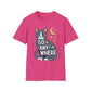 Cosmic Cat Go Anywhere Cat T-Shirt