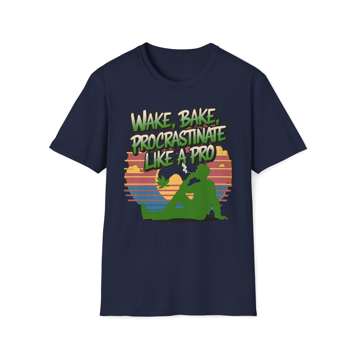 Wake Bake Procrastinate Like A Pro T-Shirt