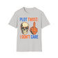 Apathetic Skeleton Doesn't Care T-Shirt
