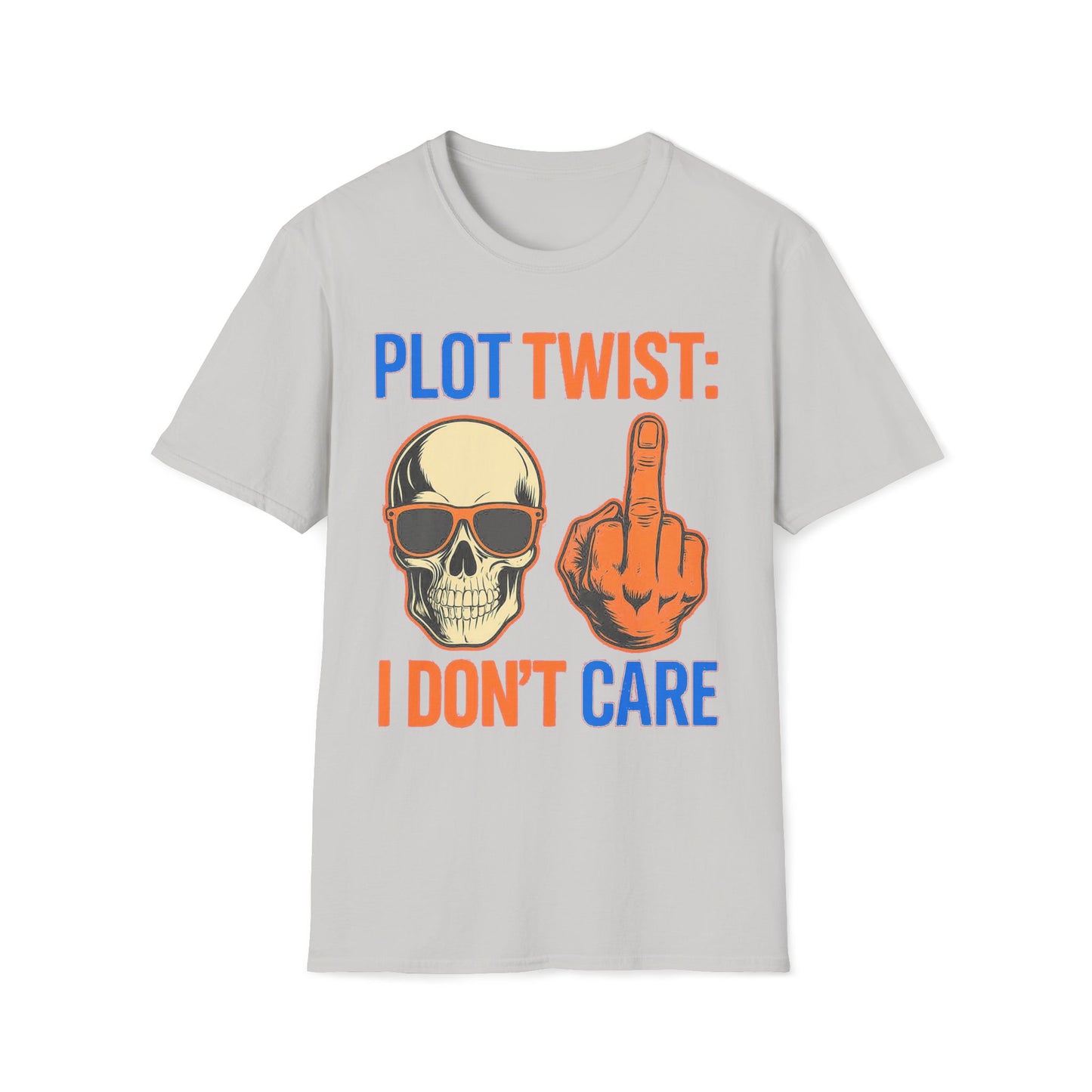 Apathetic Skeleton Doesn't Care T-Shirt