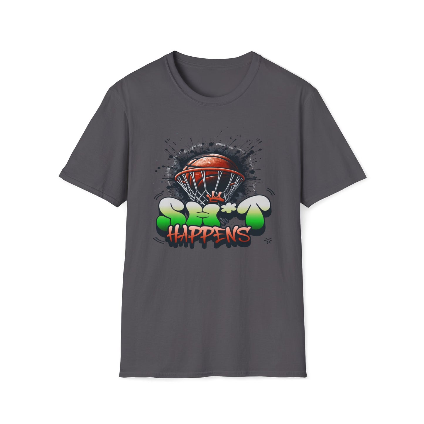 Basketball Slam, Sh*t Happens T-Shirt