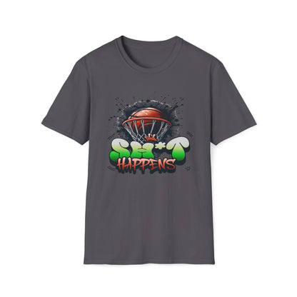 Basketball Slam, Sh*t Happens T-Shirt