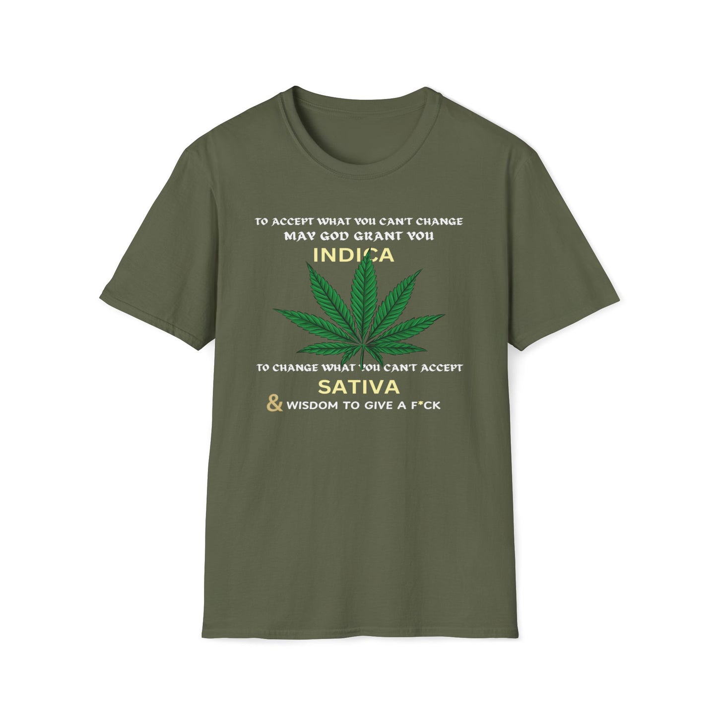 To Accept, Indica; To Change, Sativa T-Shirt