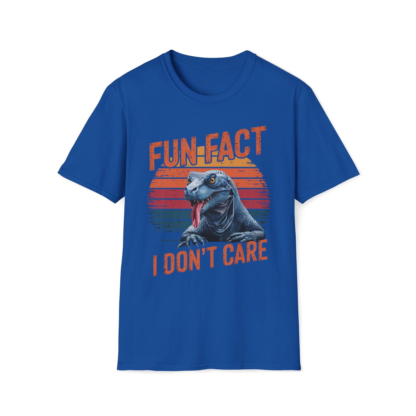 Fun Fact I Don't Care Tyrannosaurus Rex T-Shirt