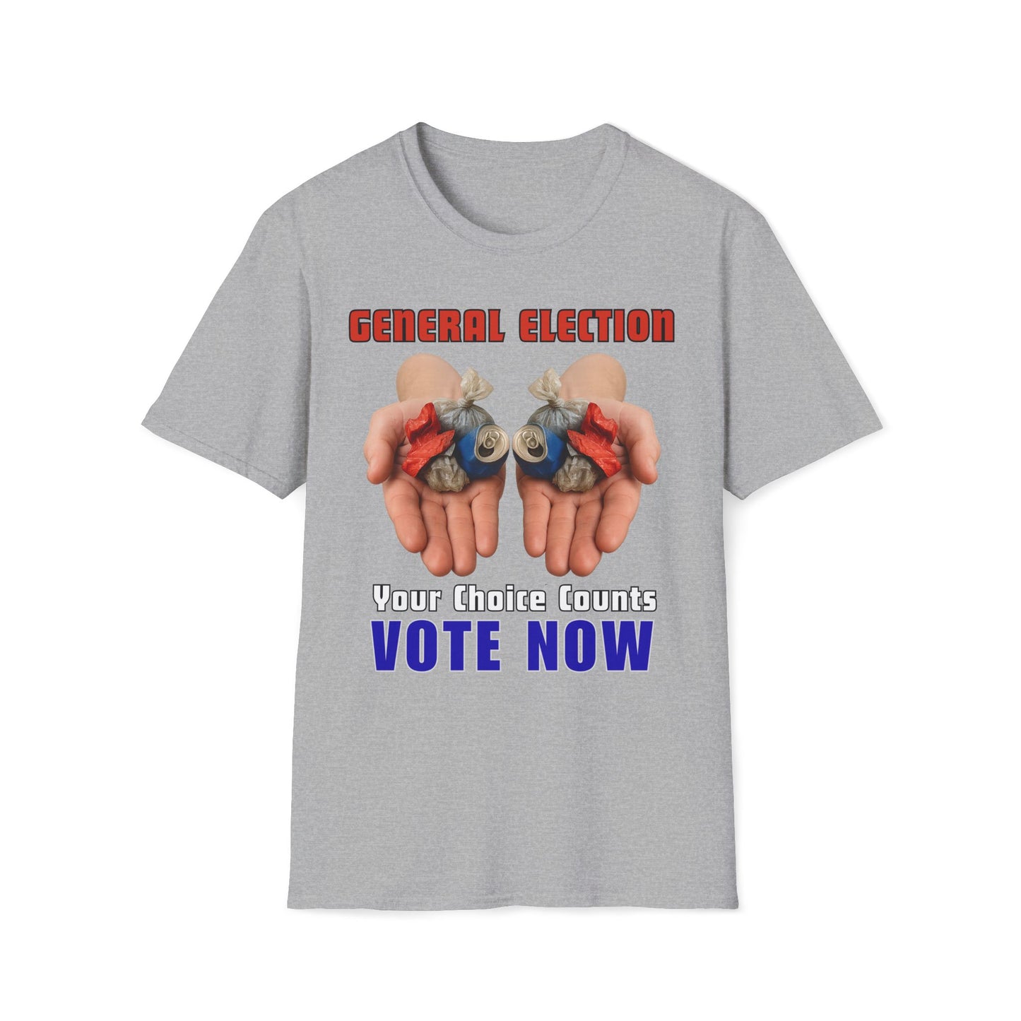 Your Choice Counts Vote Now T-Shirt