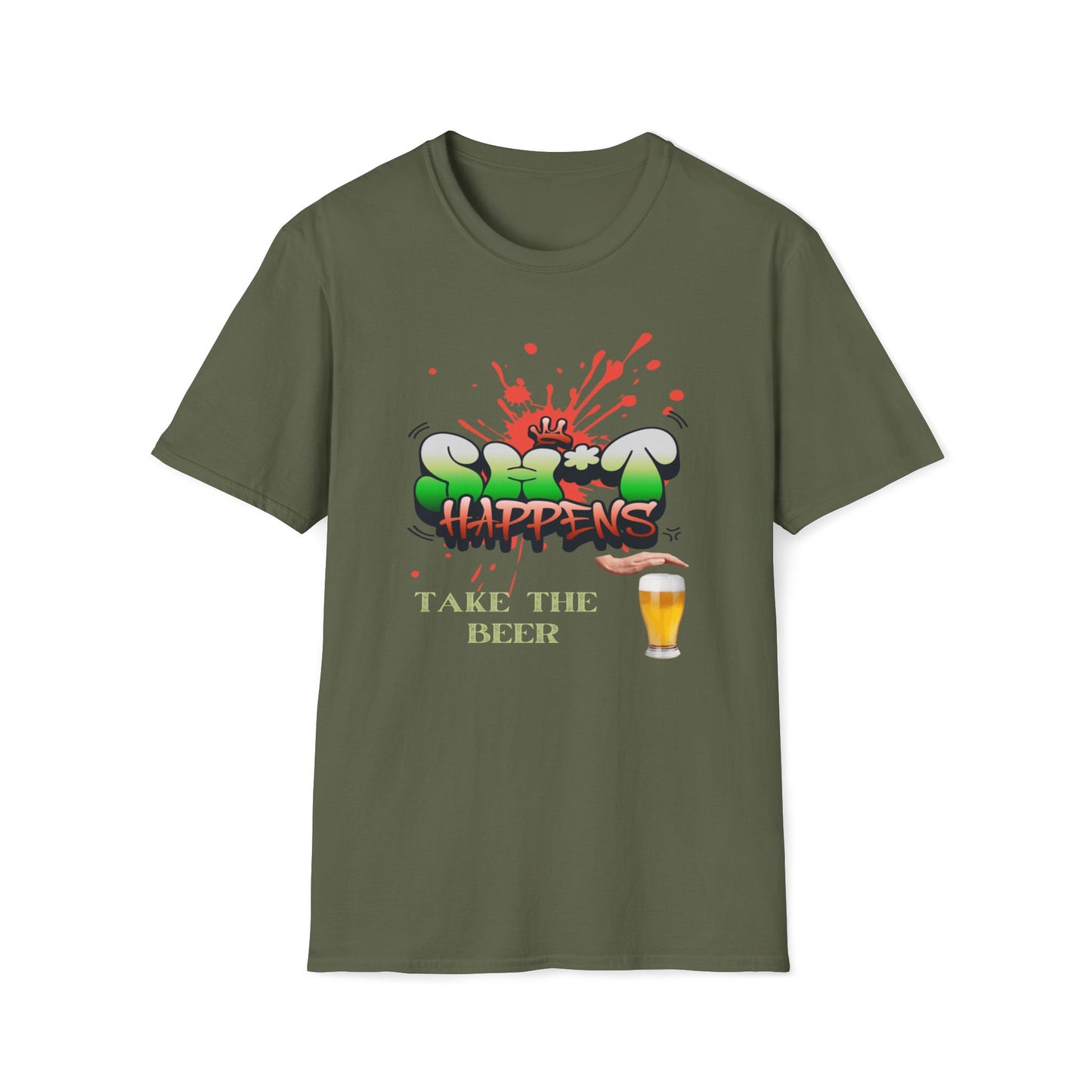 Shit Happens, Take The Beer T-Shirt