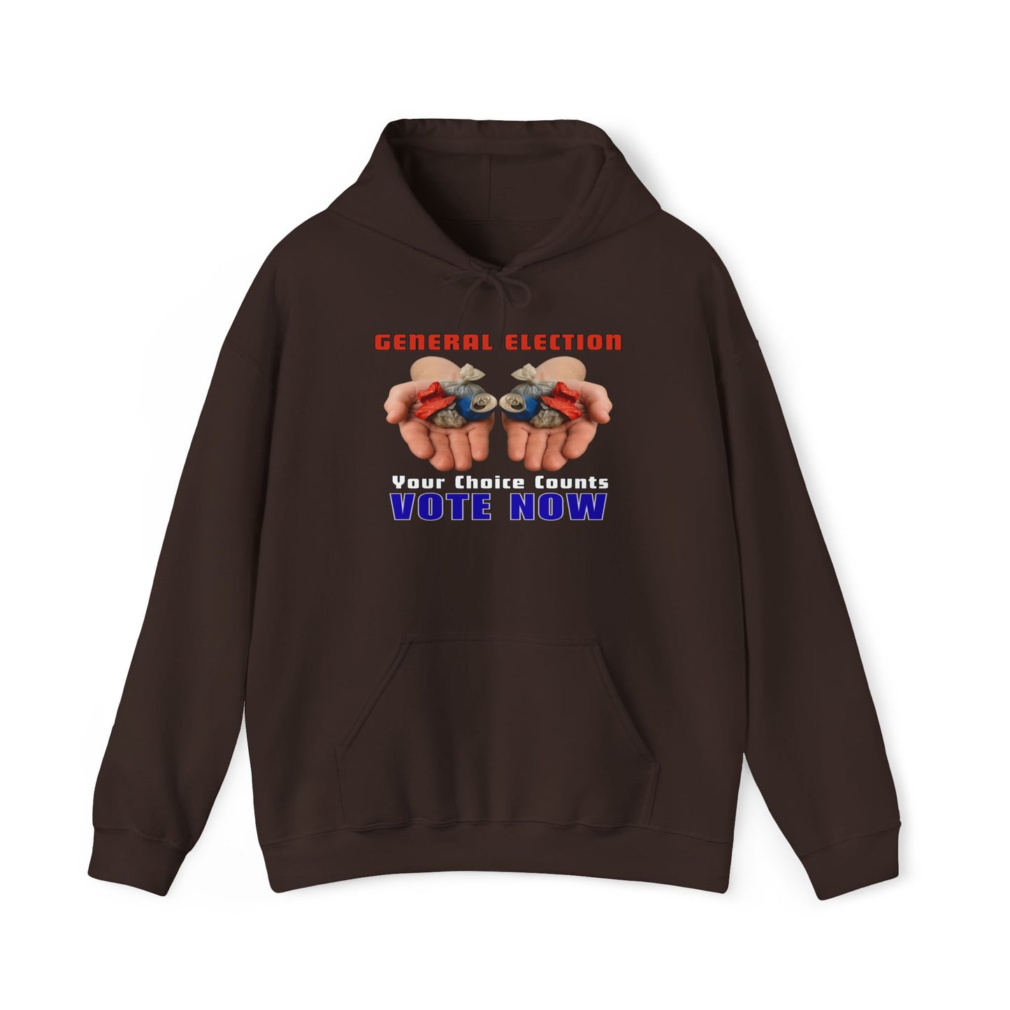 Your Choice Counts Vote Now Hoodie