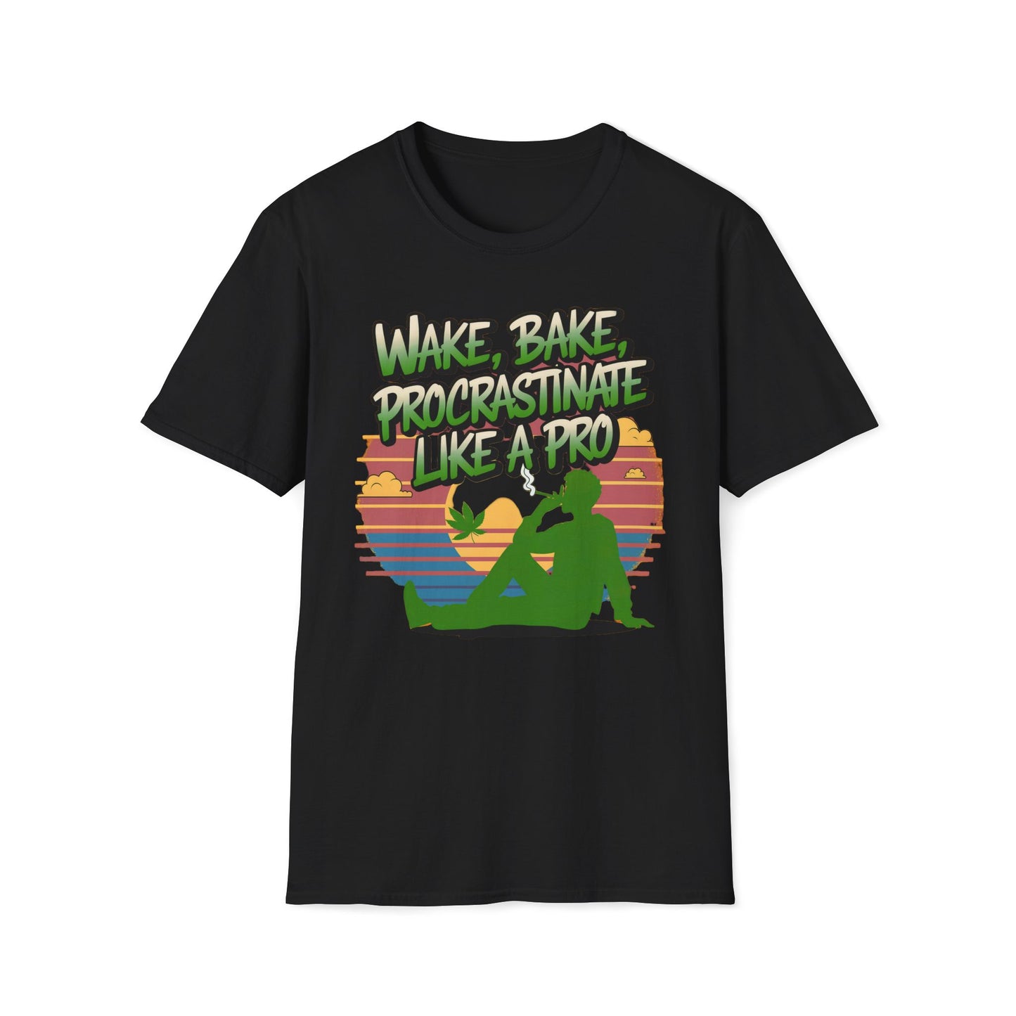 Wake Bake Procrastinate Like A Pro T-Shirt