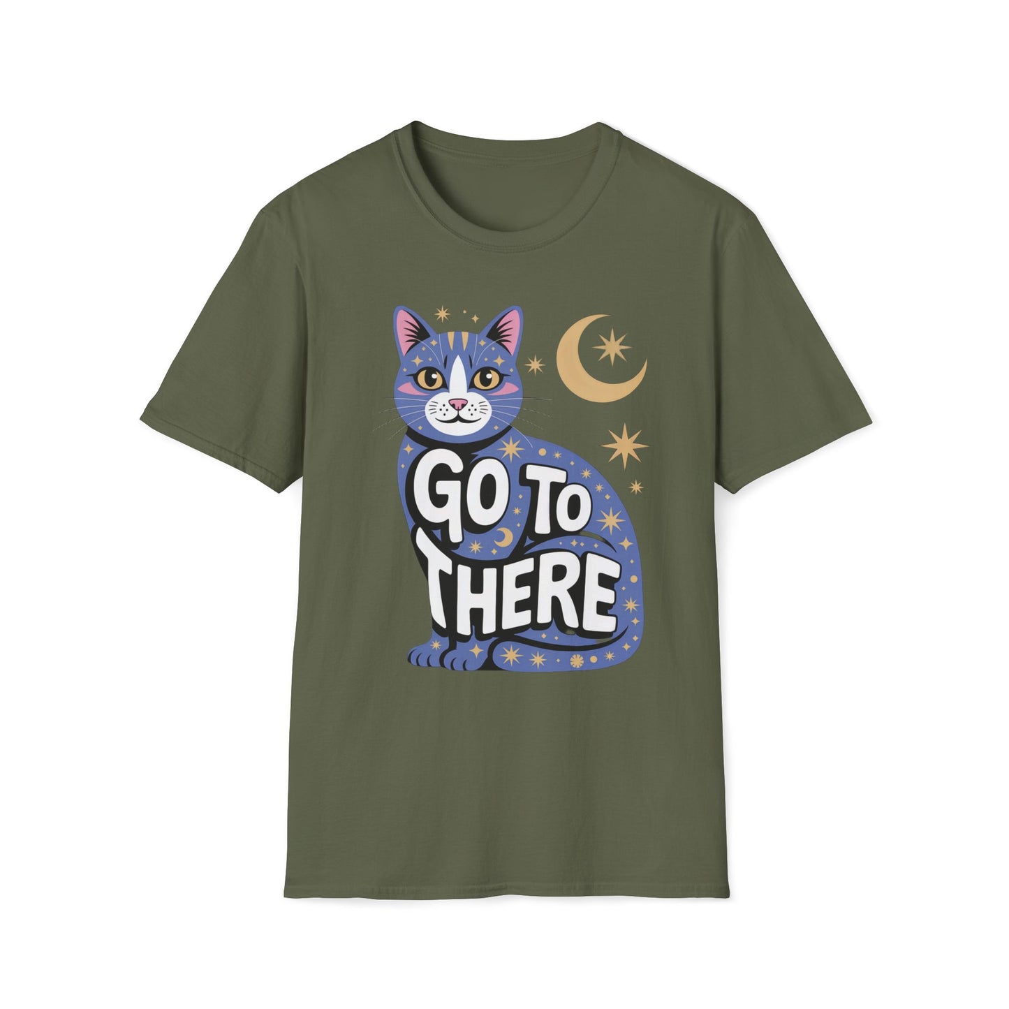 Cosmic Cat Go To There T-Shirt