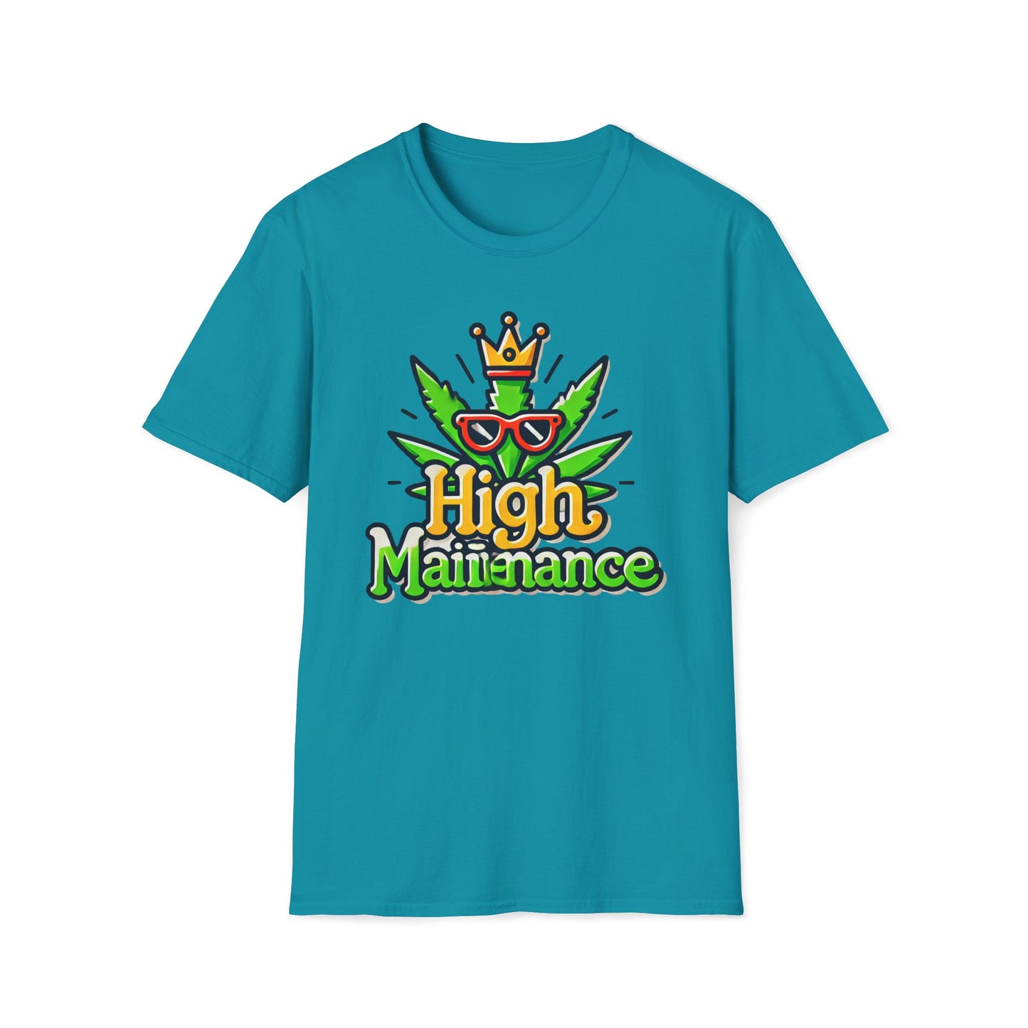 High Maintenance Green King Leaf T-Shirt