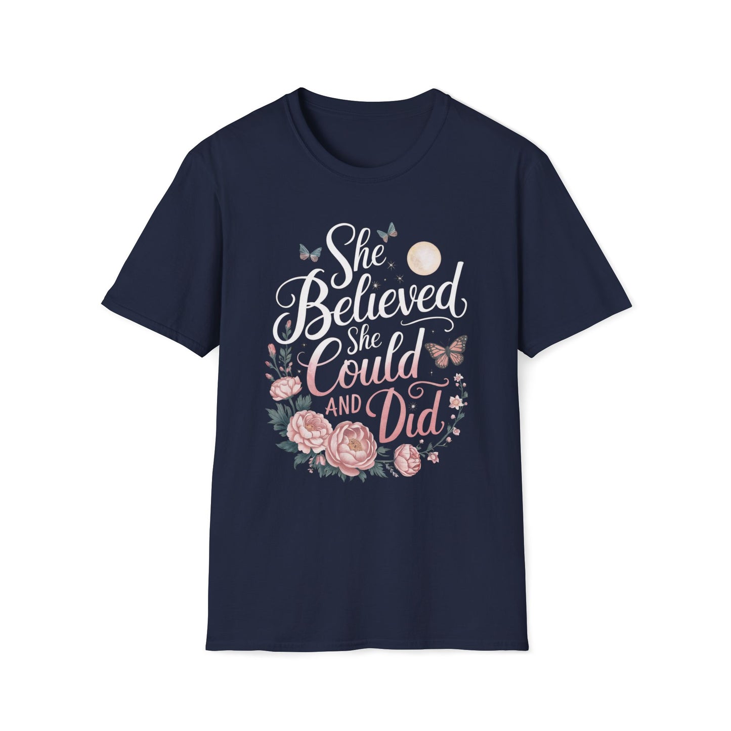She Believed She Could And She Did T-Shirt