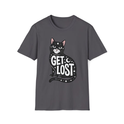 Cosmic Cat Get Lost T-Shirt