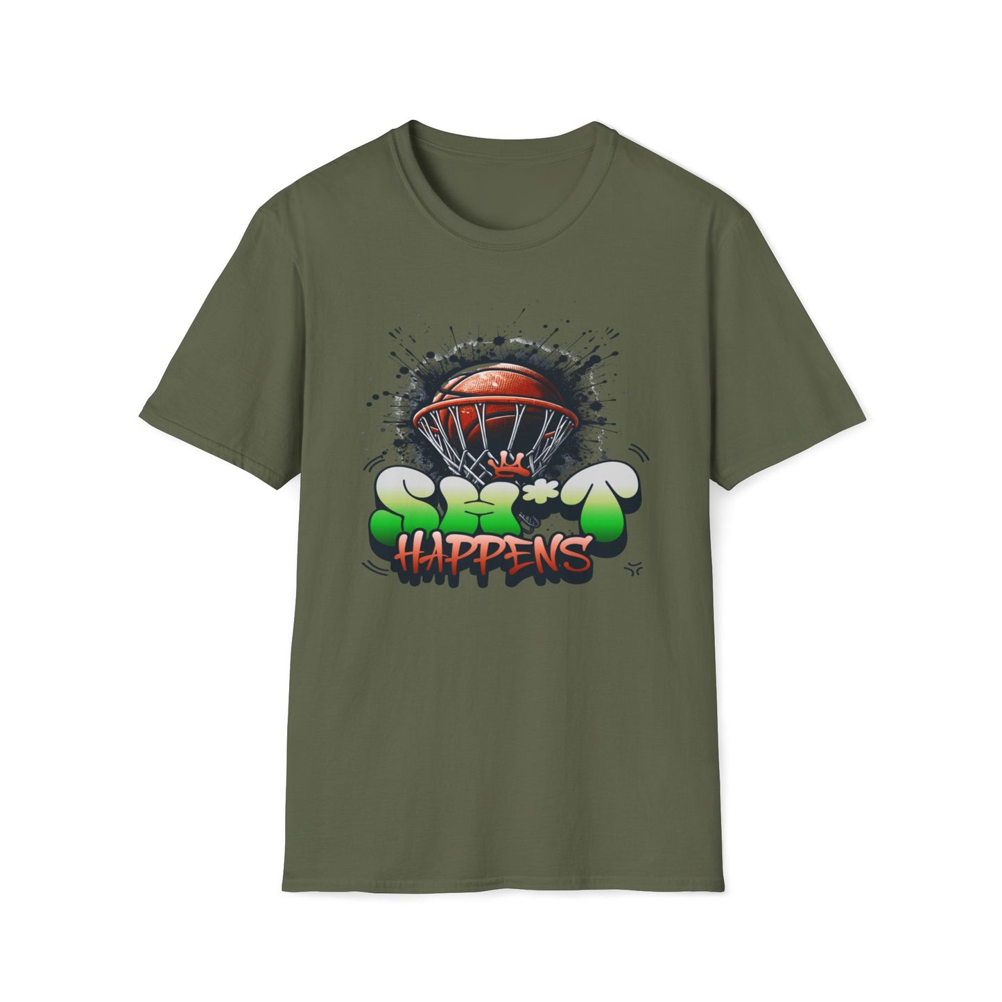 Basketball Slam, Sh*t Happens T-Shirt