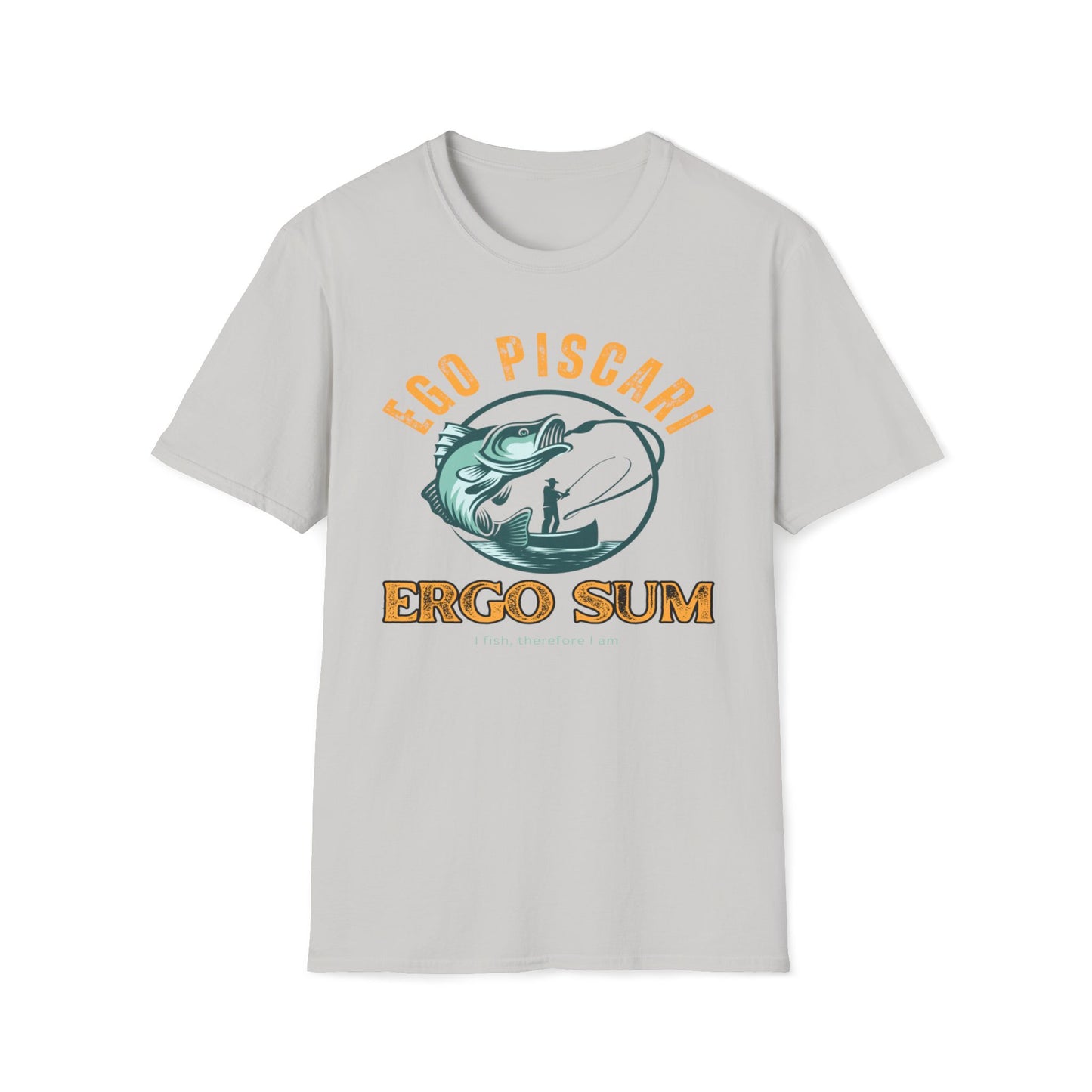 Ego Piscari Ergo Sum (I fish, therefore I am) T-Shirt