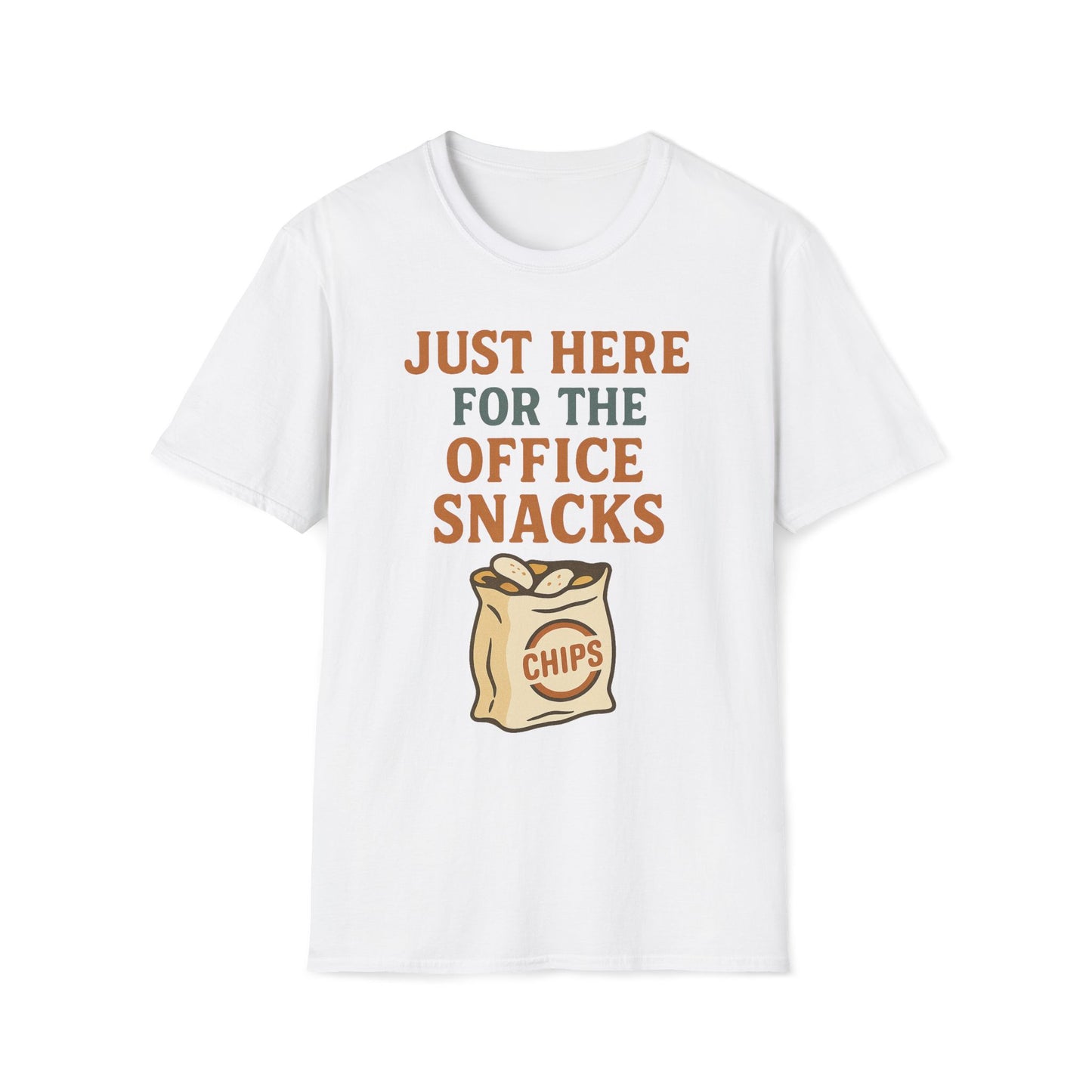Just Here For The Office Snacks T-Shirt