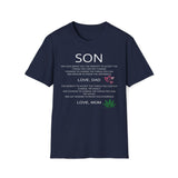 Dad Says Serenity And Courage, Mom Suggests Indica and Sativa T-Shirt