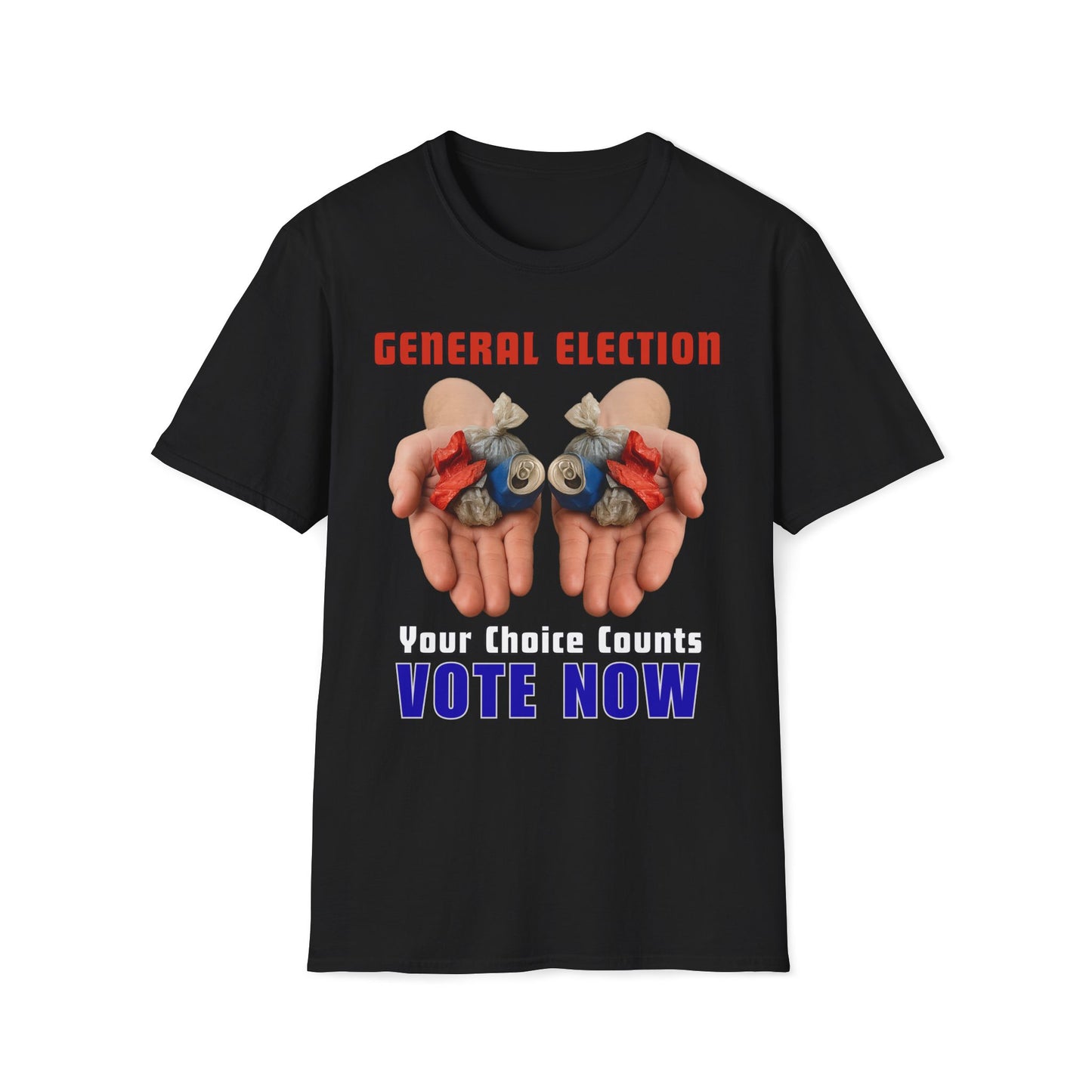 Your Choice Counts Vote Now T-Shirt