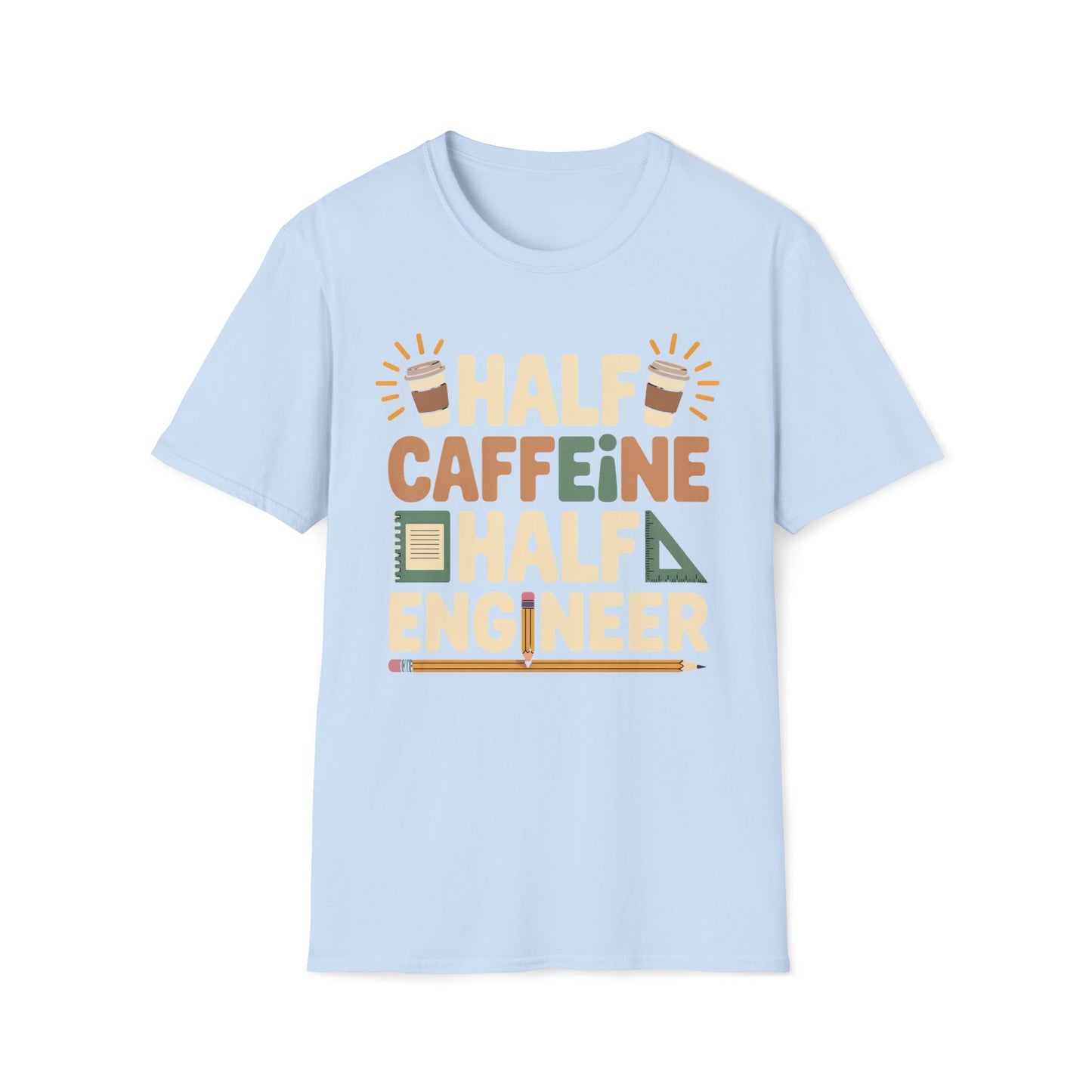 Half Coffee Half Engineer T-Shirt
