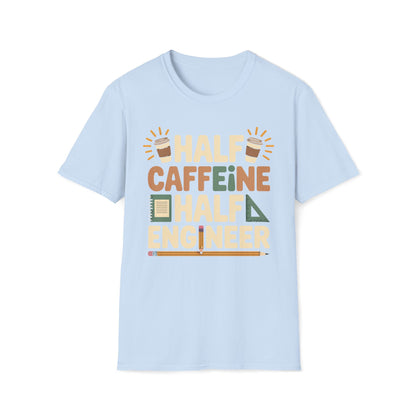 Half Coffee Half Engineer T-Shirt