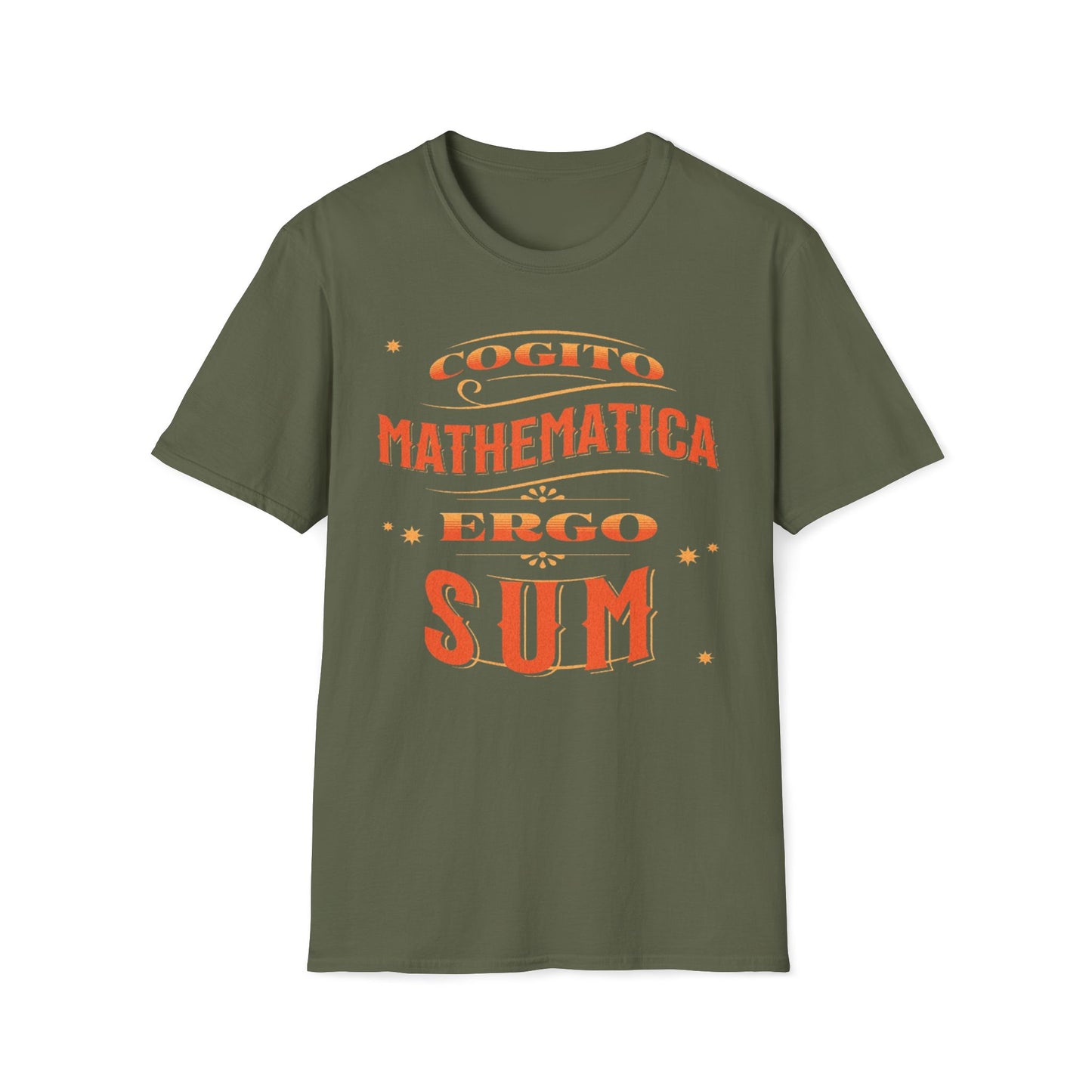 Cogito Mathematica Ergo Sum T-Shirt