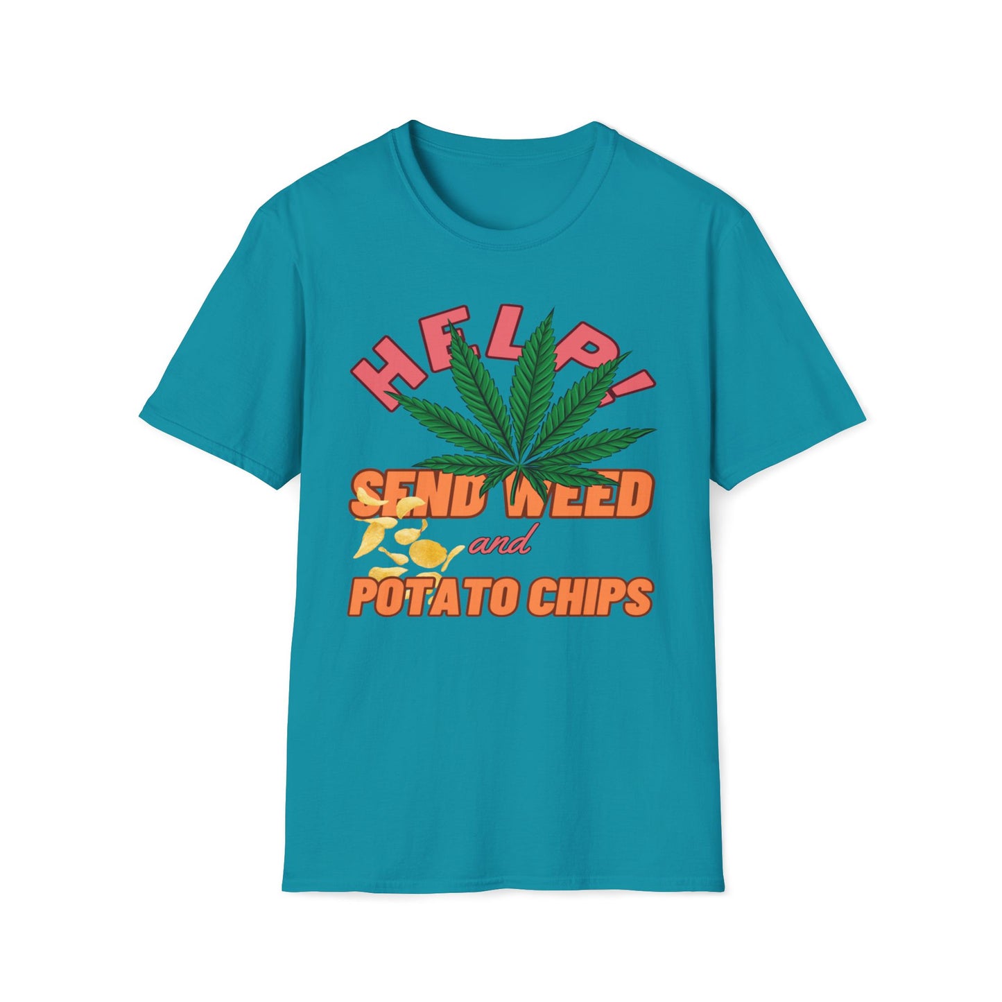 Help! Send Weed and Potato Chips T-Shirt