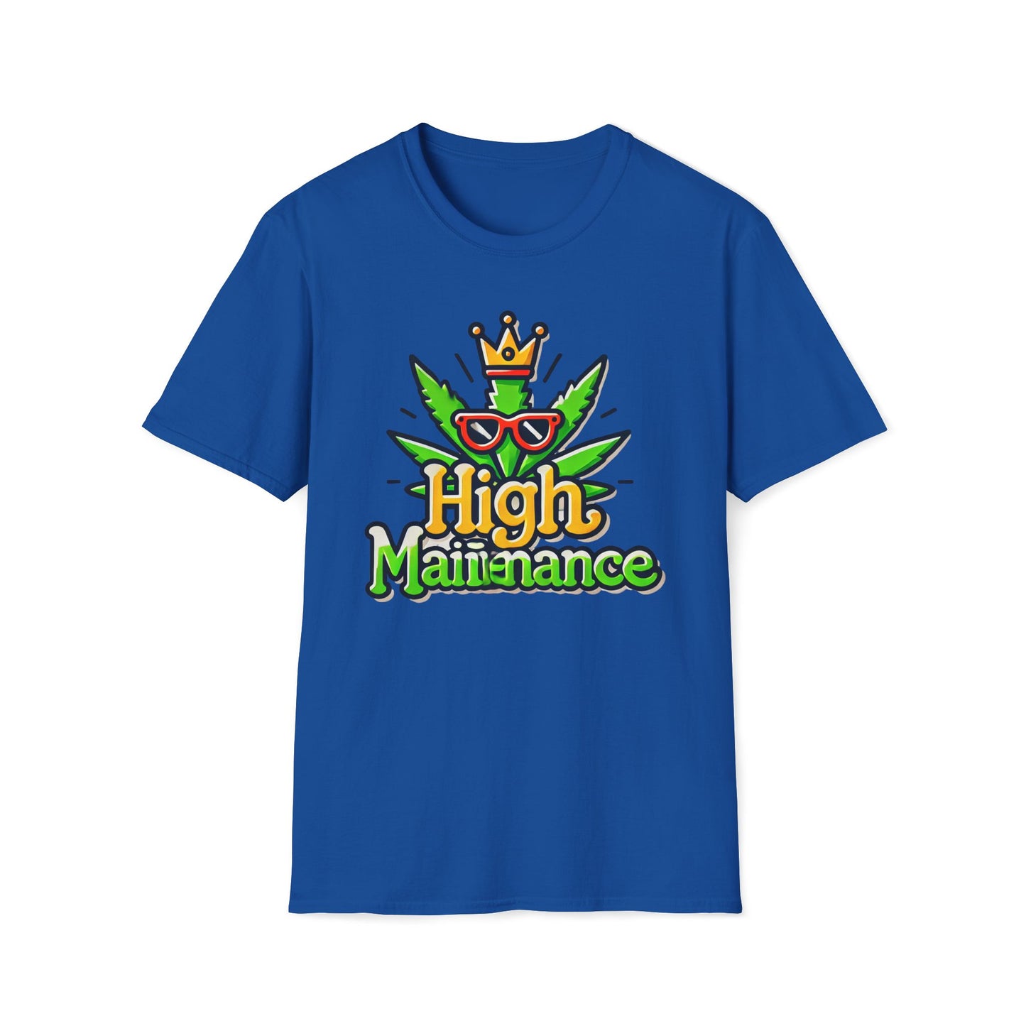 High Maintenance Green King Leaf T-Shirt