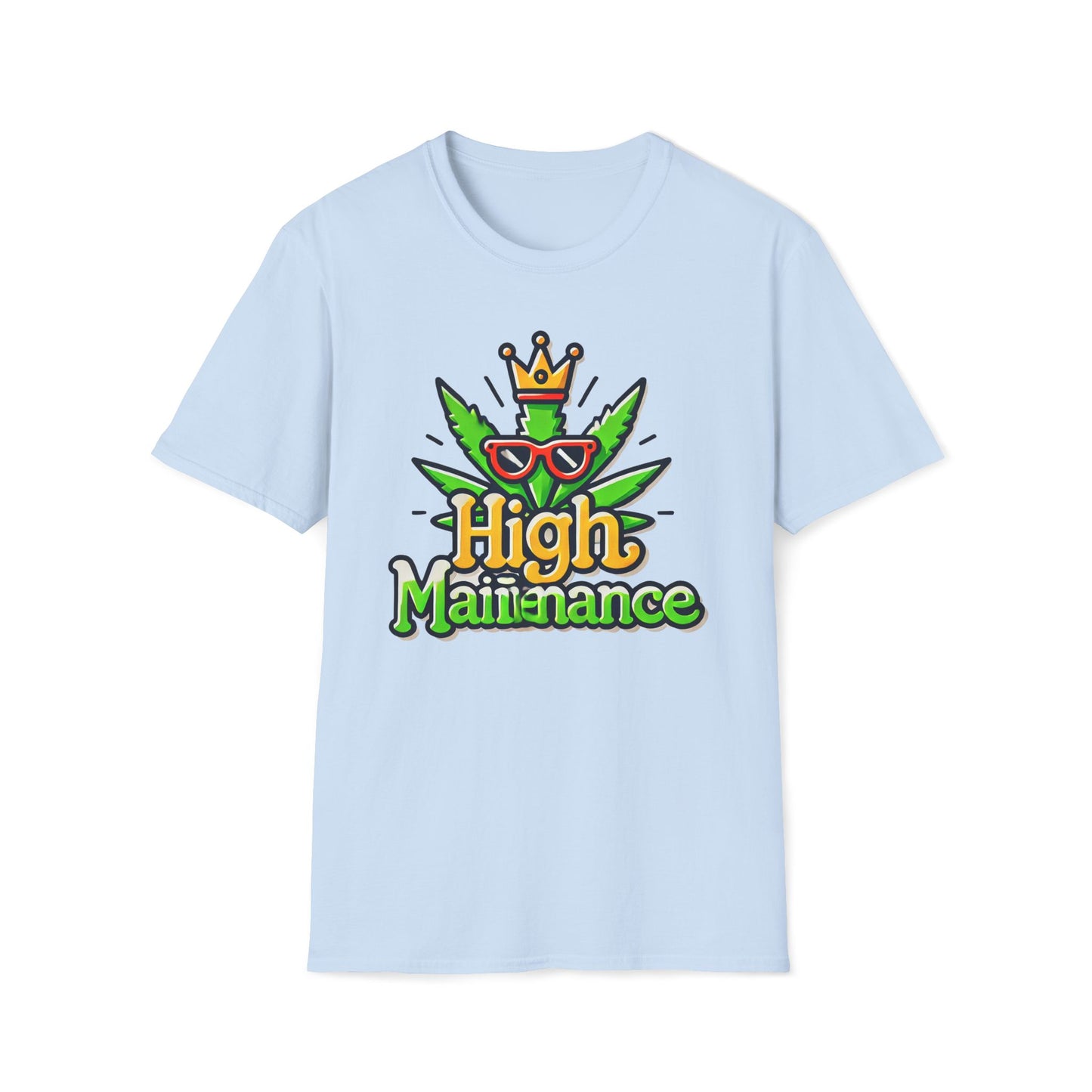 High Maintenance Green King Leaf T-Shirt