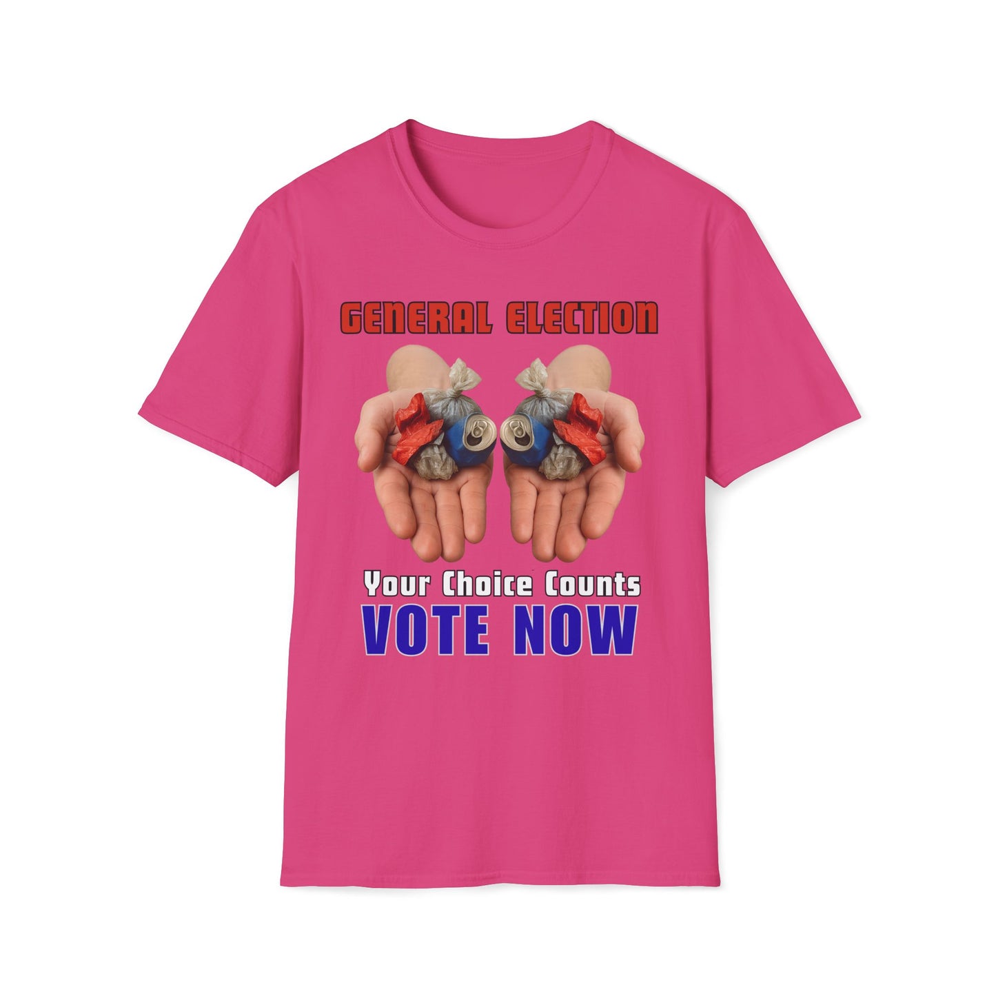 Your Choice Counts Vote Now T-Shirt