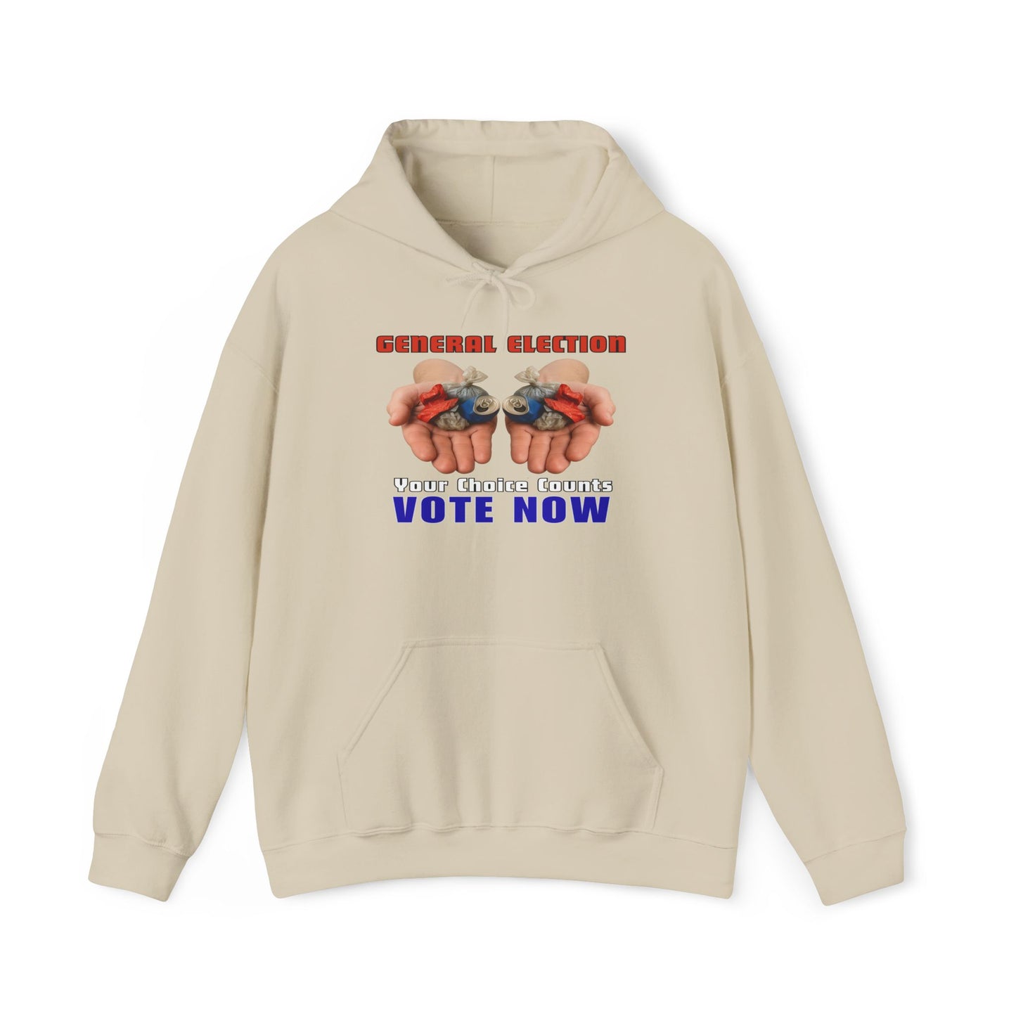 Your Choice Counts Vote Now Hoodie