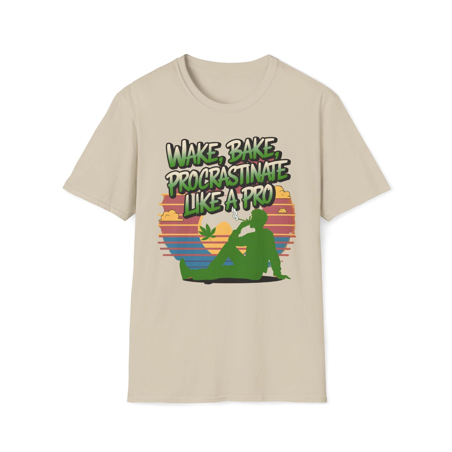 Wake Bake Procrastinate Like A Pro T-Shirt