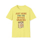 Just Here For The Office Snacks T-Shirt
