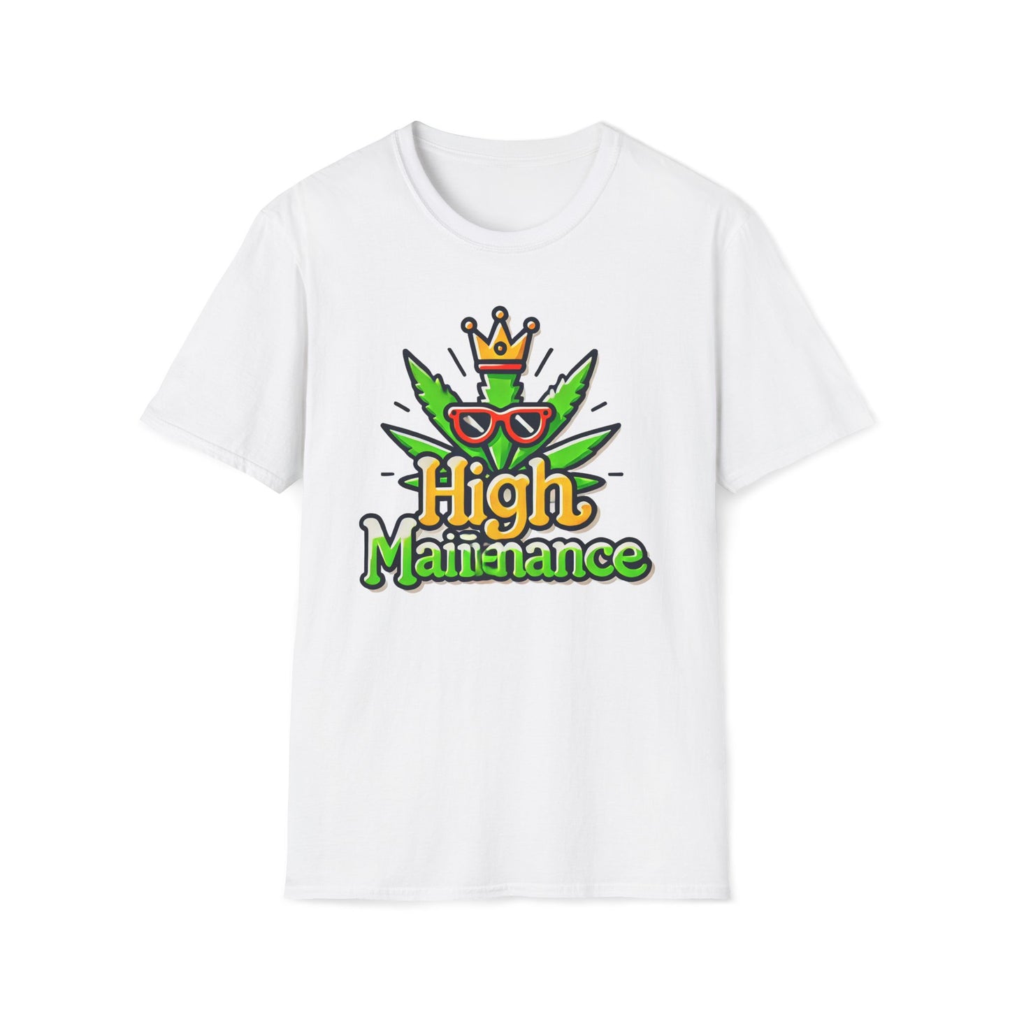High Maintenance Green King Leaf T-Shirt