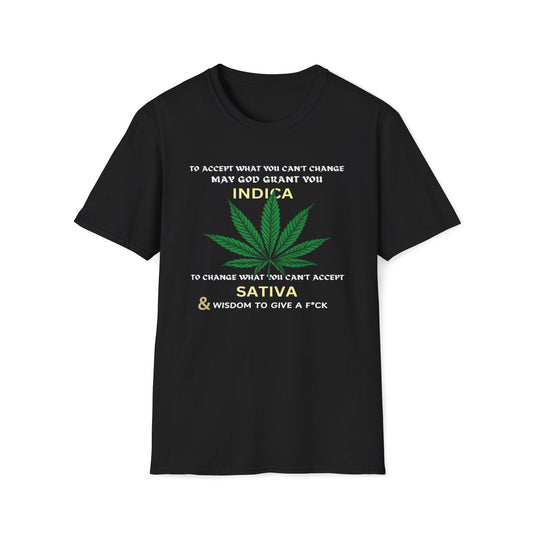 To Accept, Indica, To Change, Sativa T-Shirt