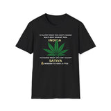 To Accept, Indica, To Change, Sativa T-Shirt
