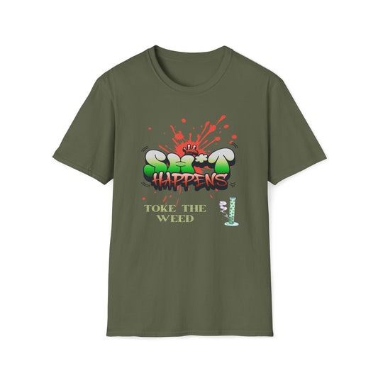 Sh*t Happens, Toke The Weed T-Shirt