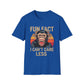 Fun Fact I Can't Care Less Chimpanzee - T-Shirt