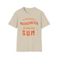 Cogito Mathematica Ergo Sum T-Shirt