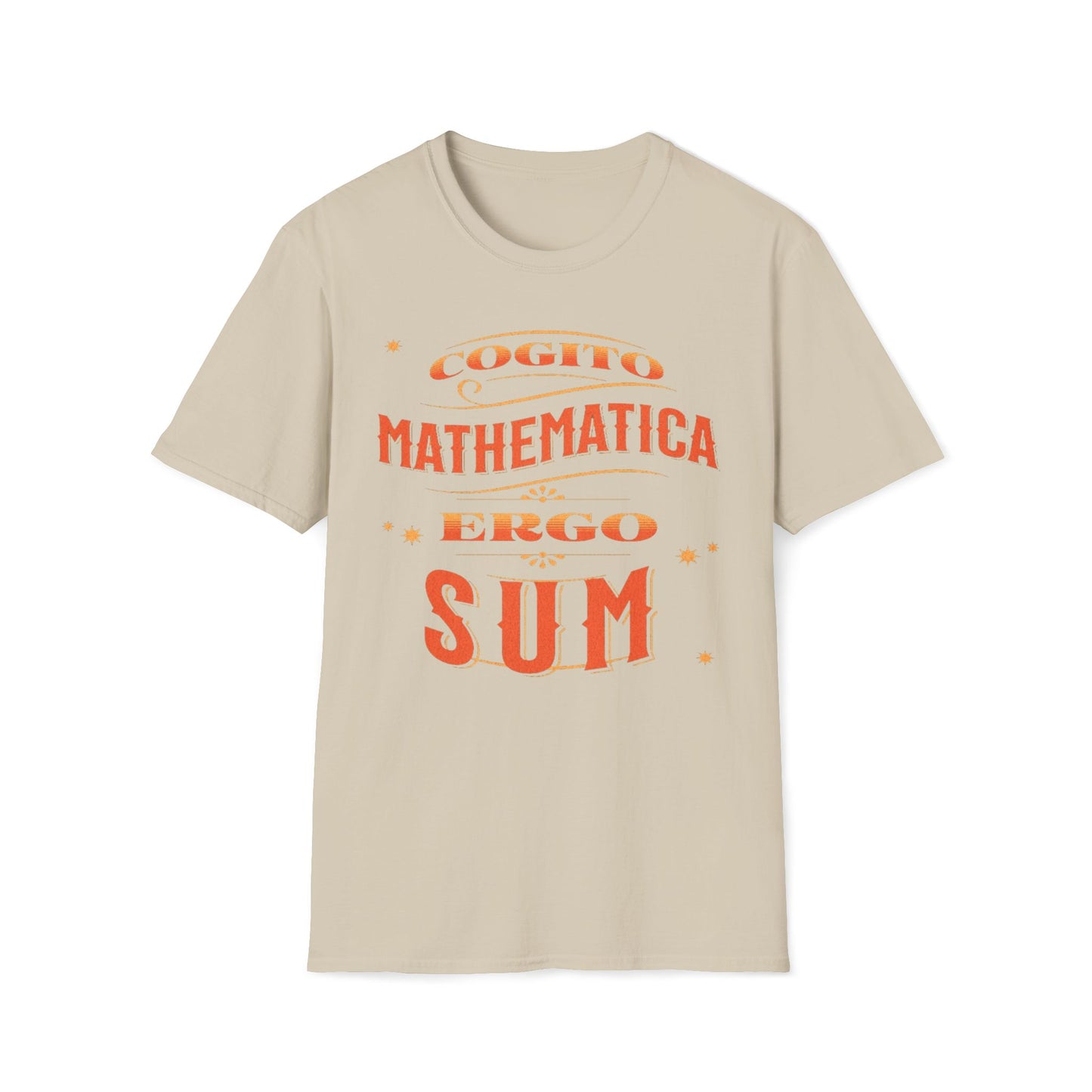 Cogito Mathematica Ergo Sum T-Shirt