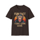 Fun Fact I Can't Care Less Chimpanzee - T-Shirt