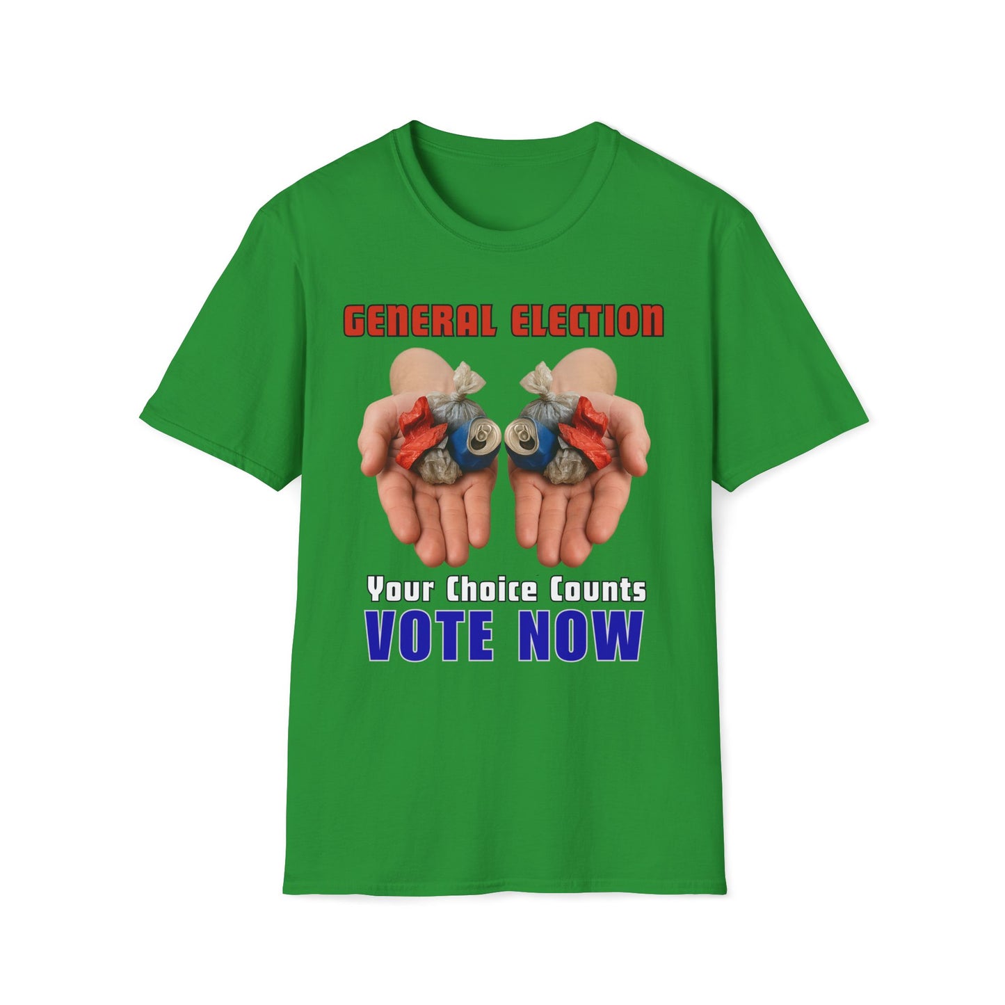 Your Choice Counts Vote Now T-Shirt
