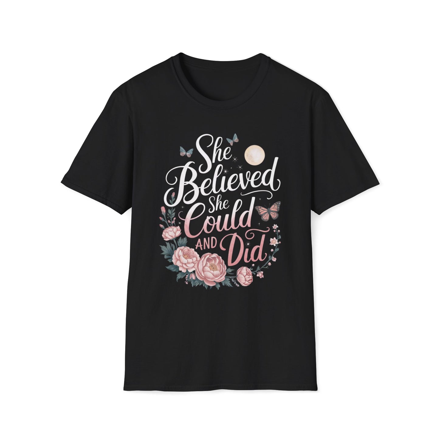 She Believed She Could And She Did T-Shirt