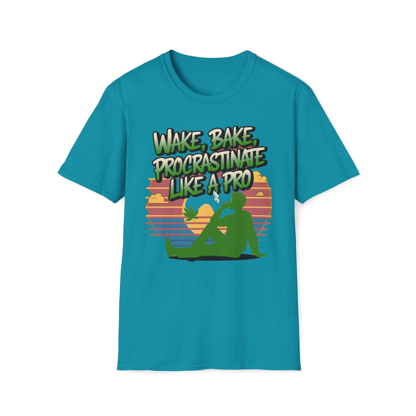 Wake Bake Procrastinate Like A Pro T-Shirt