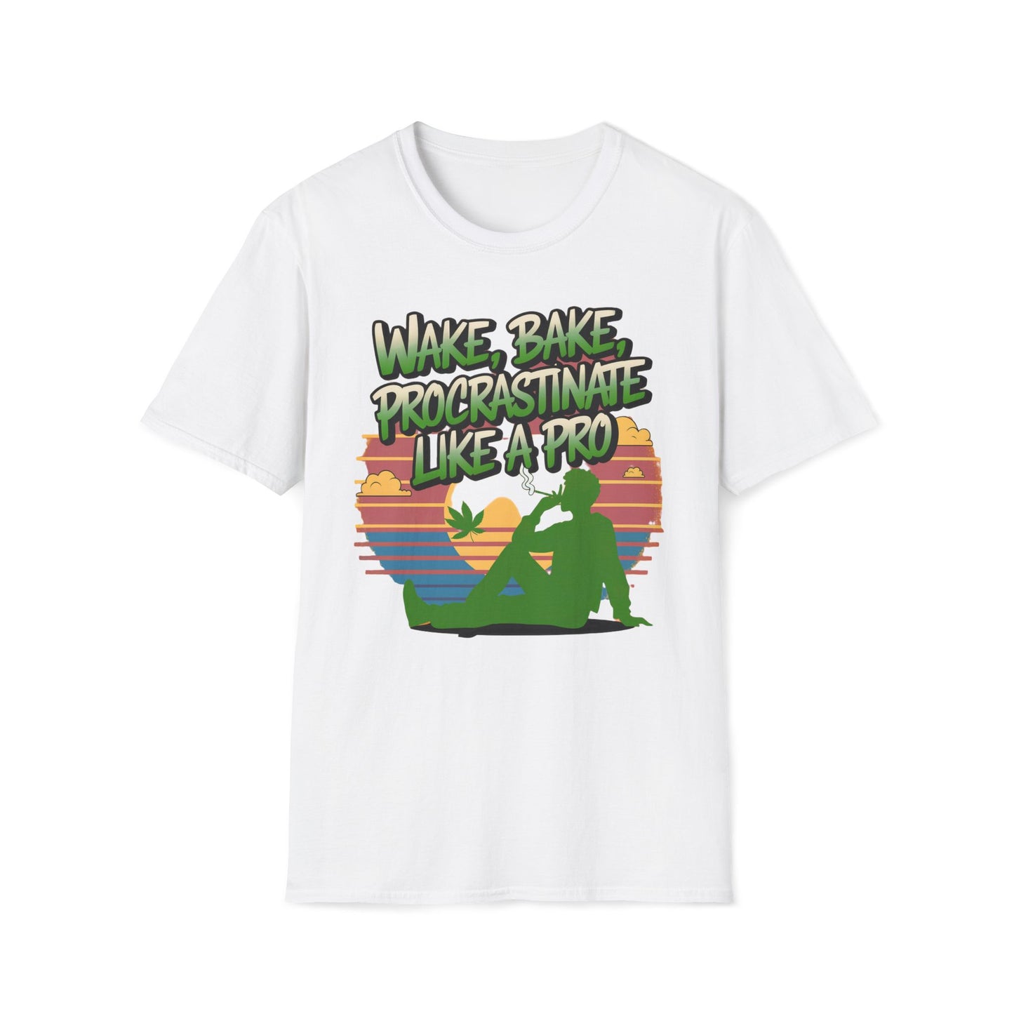Wake Bake Procrastinate Like A Pro T-Shirt